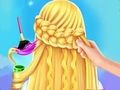 Leikur Baby Taylor Móðursnyrti Braid Salón á netinu