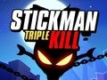 Leikur Stickman Þrífalda Döddu á netinu