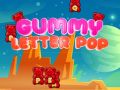 Leikur Gummy Letter Pop á netinu