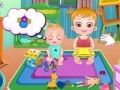 Leikur Baby Hazel: Umhirðing systkina á netinu