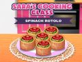 Leikur Matarskóli Sörgu: Spínat Rotolo á netinu