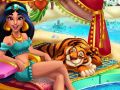 Leikur Arabísk prinsessa í sundlaug á netinu