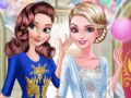 Leikur Anna og Elsa Arendelle Ball á netinu