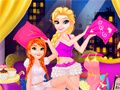Leikur Ellie og Annie: Pjamaspartý á netinu