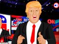 Leikur Donald Trump gegn Hillary Clinton á netinu