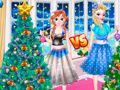 Leikur Ellie vs Annie: Jólatré á netinu