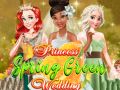 Leikur Princess Spring Green Wedding  á netinu