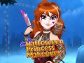 Leikur Halloweensprinsessa breyting á netinu