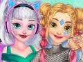 Leikur Elsu og Rapunzel: Framtíðarfashion á netinu