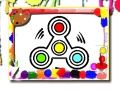Leikur Fidget Spinner Litabók á netinu Leikur Fidget Spinner Litabók á netinu