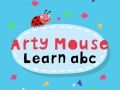 Leikur Arty mús lærir ABC á netinu