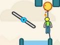 Leikur Aðstoðaðu Stickman að brenna á netinu
