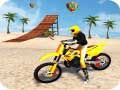 Leikur Keppni Moto: Stranda Hoppa Simulator á netinu
