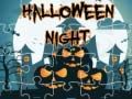 Leikur Halloween Nótt Pussl á netinu