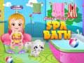Leikur Baby Hazel Spa Bað á netinu Leikur Baby Hazel Spa Bað á netinu