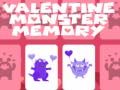 Leikur Valentín Monstru Minni á netinu