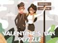 Leikur Puzzl fyrir Valentínusardag á netinu
