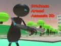 Leikur Stickman Vopnaður morðingi 3D á netinu