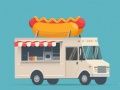 Leikur Food Trucks Jigsaw  á netinu