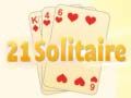 Leikur 21 Solitaire á netinu