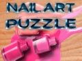 Leikur Nail Art Pússl á netinu