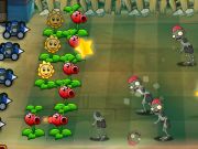 Leikur Zombies Vs. Sólblóm á netinu