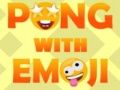 Leikur Pong Með Emojium á netinu