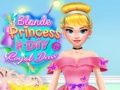 Leikur Blond Prinsessa #DIY Konungleg Klæði á netinu