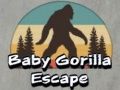 Leikur Flóttinn Baby Gorilla á netinu