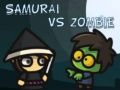 Leikur Samúrí gegn zombíum á netinu