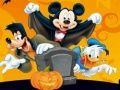 Leikur Disney Halloween Púsl á netinu
