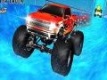 Leikur Vatn Surfari: Monster Truck á Lóðréttum Rampi á netinu