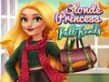 Leikur Hausttrendanir fyrir Blonda Prinsessuna á netinu