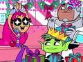Leikur Teen Titans: Jólastjörnur á netinu Leikur Teen Titans: Jólastjörnur á netinu