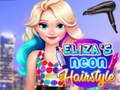 Leikur Neon hárstíll Eliza á netinu Leikur Neon hárstíll Eliza á netinu
