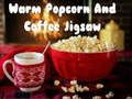 Leikur Heitt Popcorn og Kaffi Puzzill á netinu