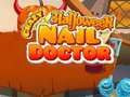 Leikur Brjálaður Halloween naglalæknir  á netinu