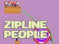 Leikur Fólk á Zipline á netinu