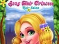Leikur Langhærða prinsessu hársalon á netinu