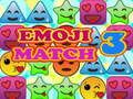 Leikur Emoji Match 3 á netinu