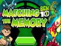 Leikur Ben 10: Minnisleikurinn á netinu