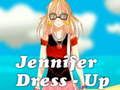 Leikur Jennifer Kjól - Upp á netinu