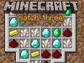 Leikur Minecraft Þrír í Röð á netinu