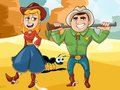 Leikur Púsl á Villta Vestri Cowboys á netinu