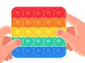 Leikur Pop It Fidget á netinu Leikur Pop It Fidget á netinu