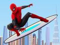 Leikur Spiderman Super Windsurfing á netinu
