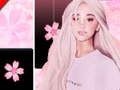 Leikur Ariana Grande Píanó flísar Rósug, Tónlist og Galdrar á netinu