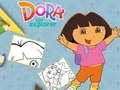 Leikur Dora rannsóknarmaður litabók á netinu