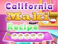 Leikur California Maki uppskrift á netinu
