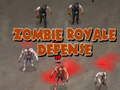 Leikur Zombie Royale Vörn á netinu